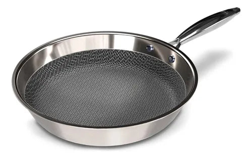 SARTEN ACERO INOX 28 CM WENS HONEYCOMB